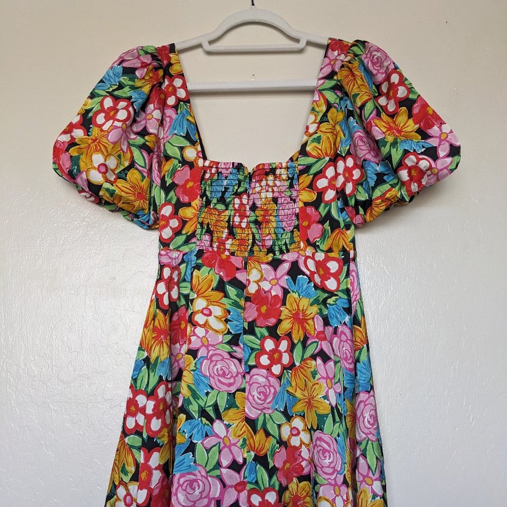 For Love And Lemons floral mini dress